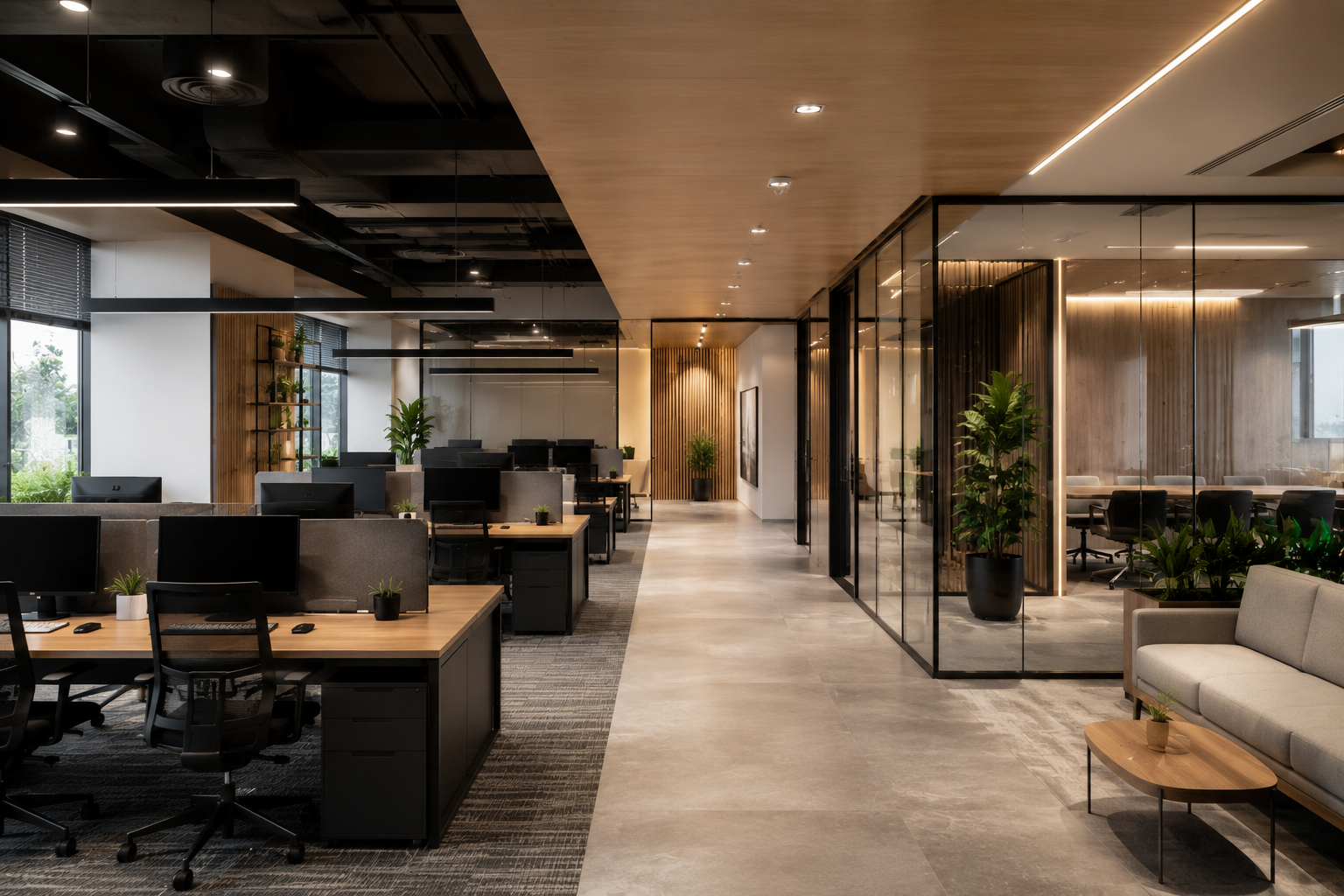 Office and Commercial Spaces